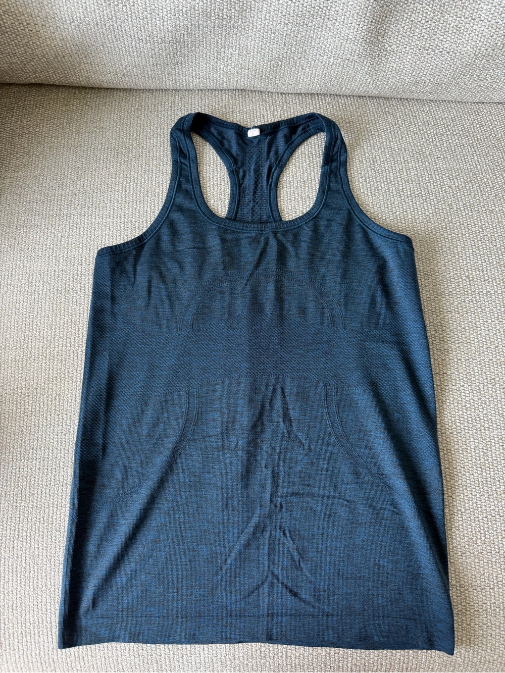 lululemon athletica Charcoal Racerback Workout Tank